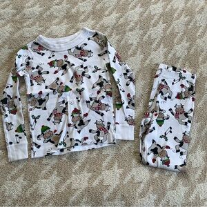 Hanna Andersson Holiday Cow Pajamas